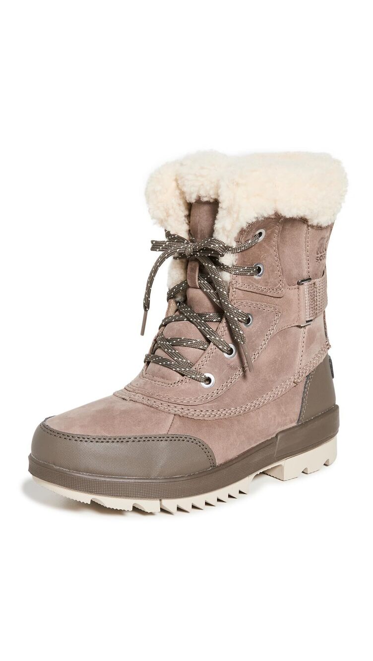 Sorel Tivoli IV Parc Waterproof Women's Boots - Omega Taupe, Major - Size 6.5